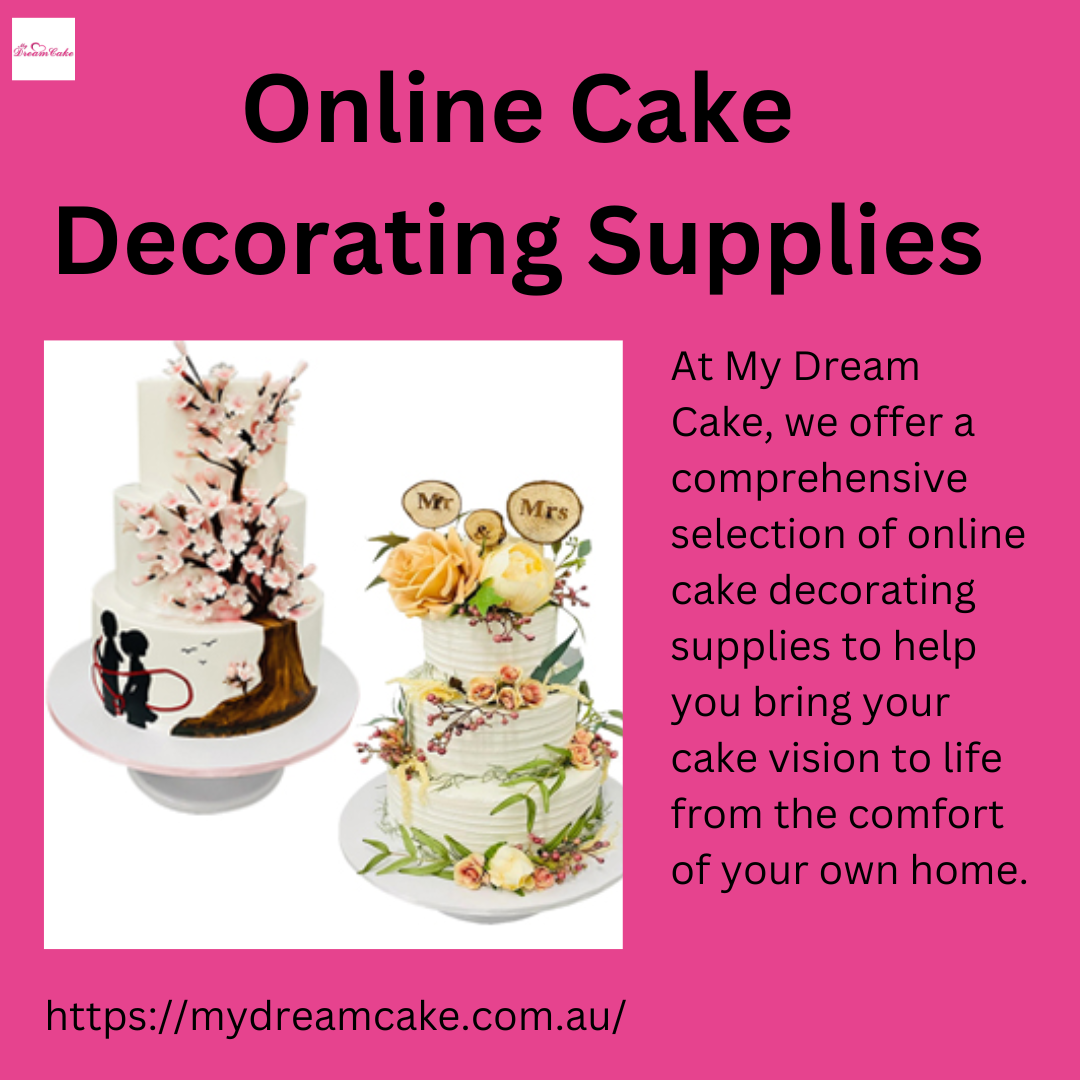 Online Cake Decorating Supplies by mydreamcake on DeviantArt