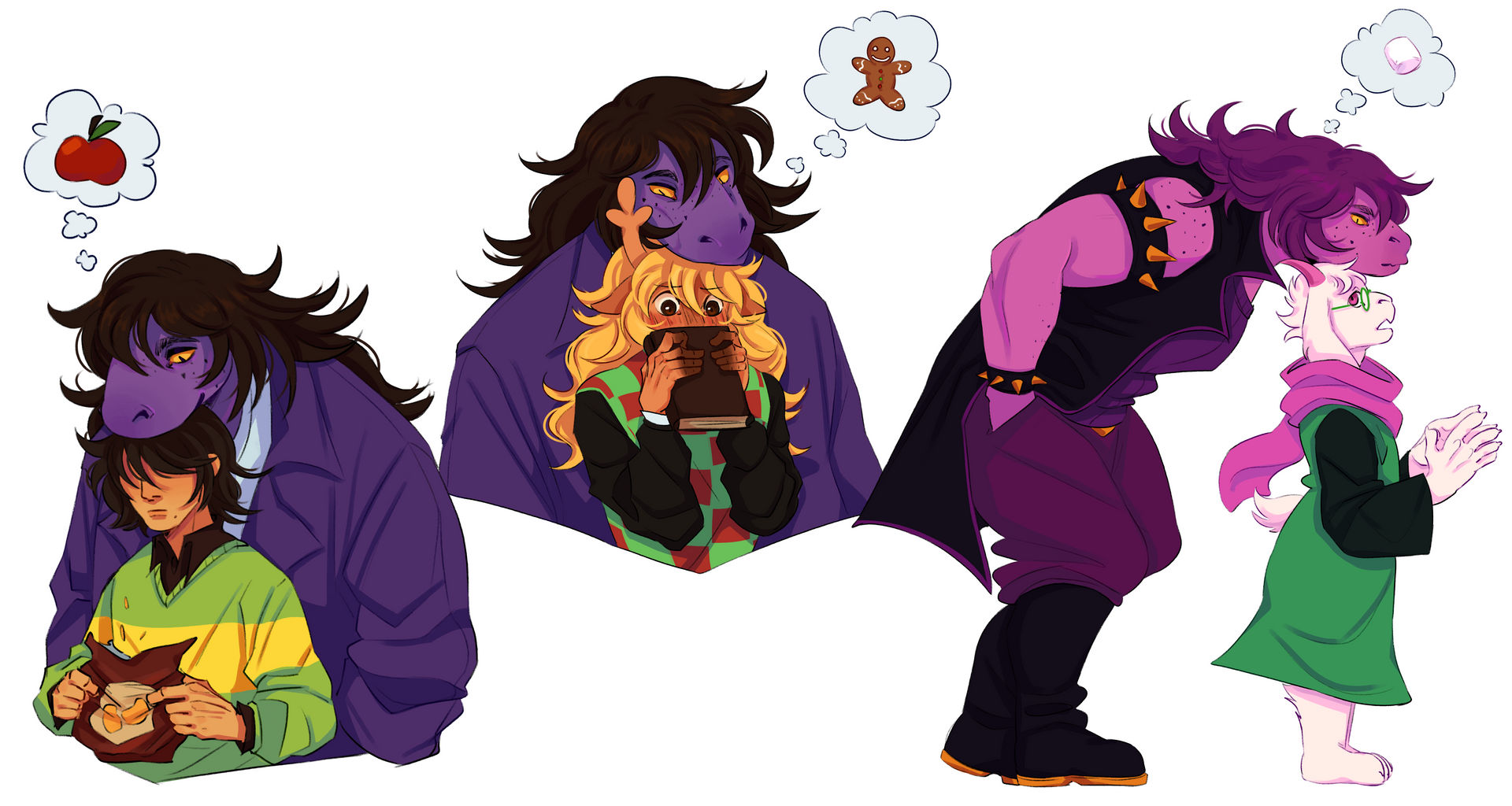 DELTARUNE Susie Noelle Kris Ralsei By Lazinteki On DeviantArt deltarune-susie-noelle-kris-ralsei-by-lazinteki-on-deviantart