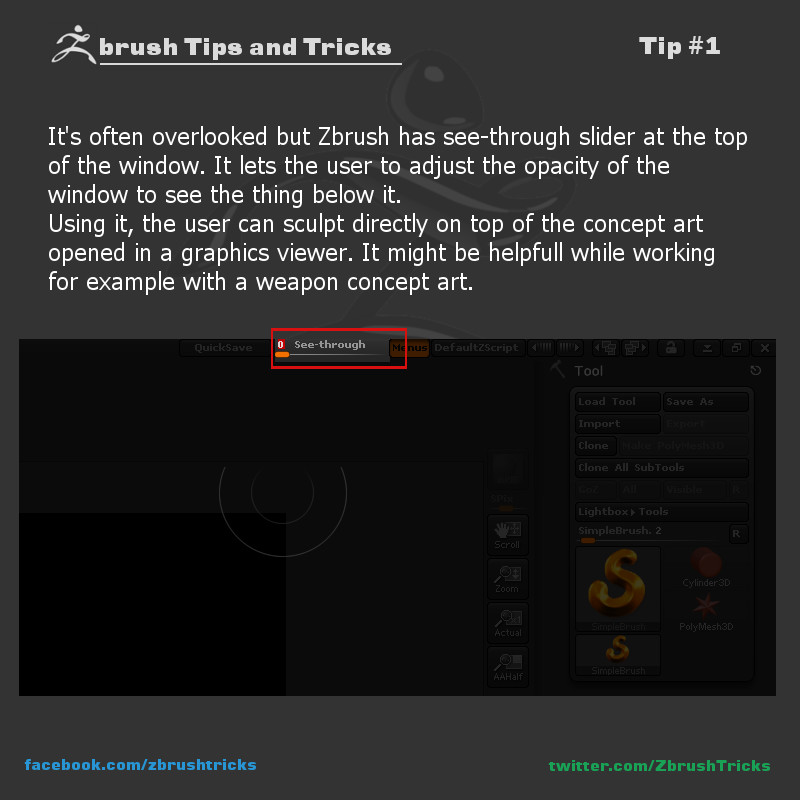 Zbrush Fact#1