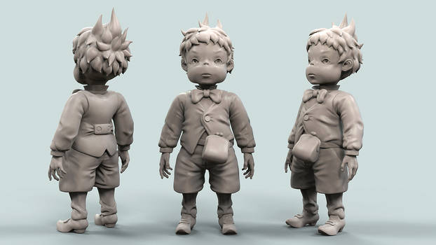 Markl 3D - Howl's Moving Castle  [Zbrush]