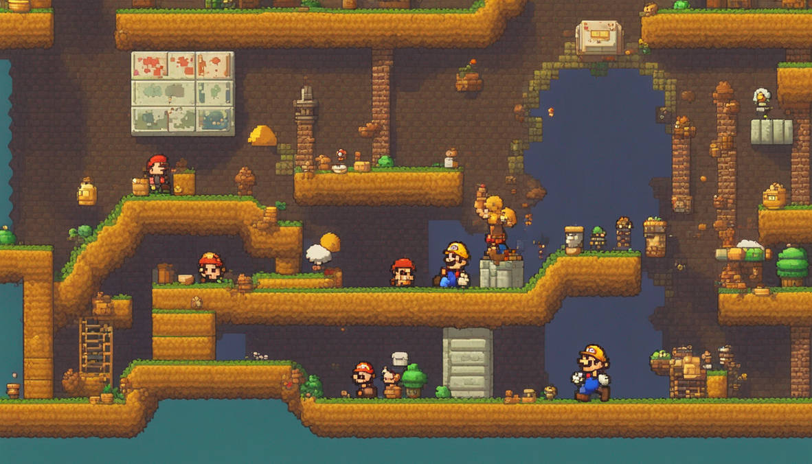 Horrorbrew Mario Mario Rise Of Horrorbrew by cattron on DeviantArt