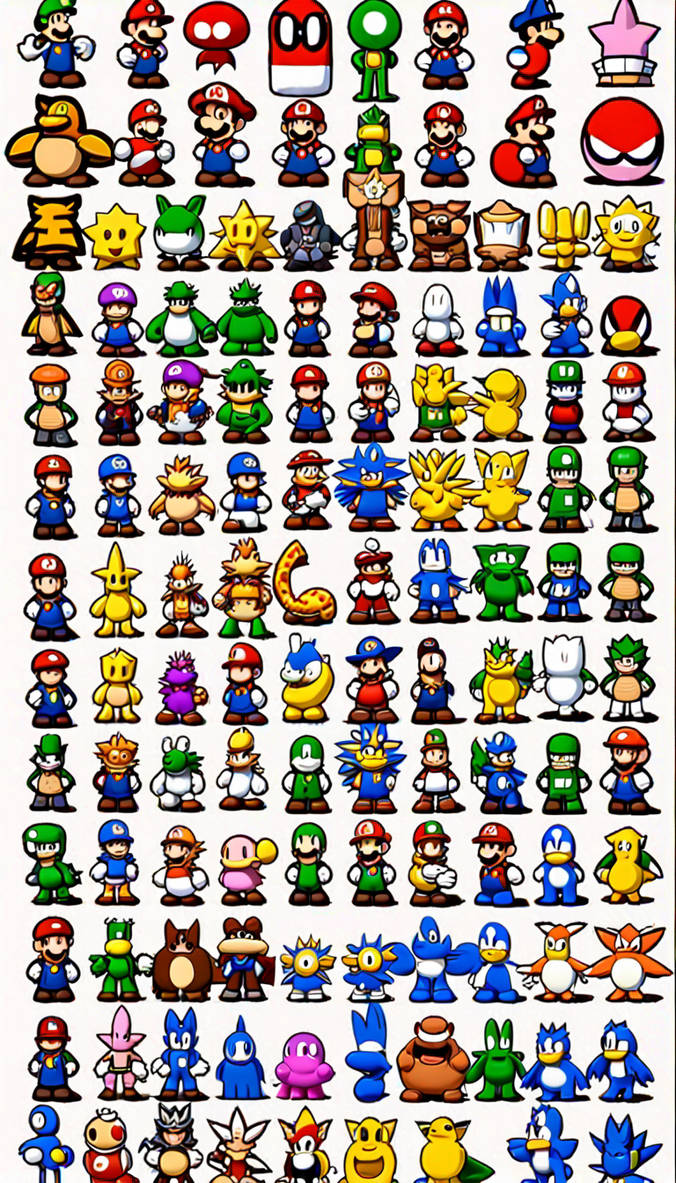 Games Characters. Deviantart Custom video game characters by cattron on DeviantArt