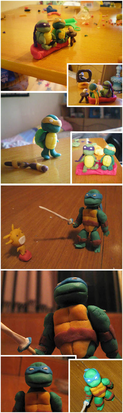 Teenage mutant ninja turtles plasticine deals