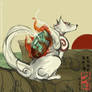 Okami fan work