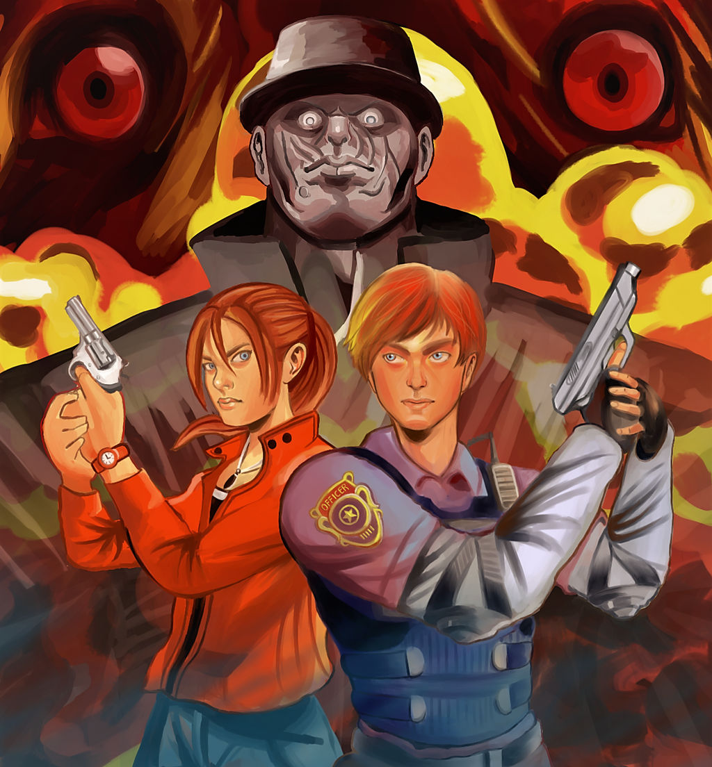 RESIDENT EVIL 2 (FAN ART) by Hoshiel7 on DeviantArt
