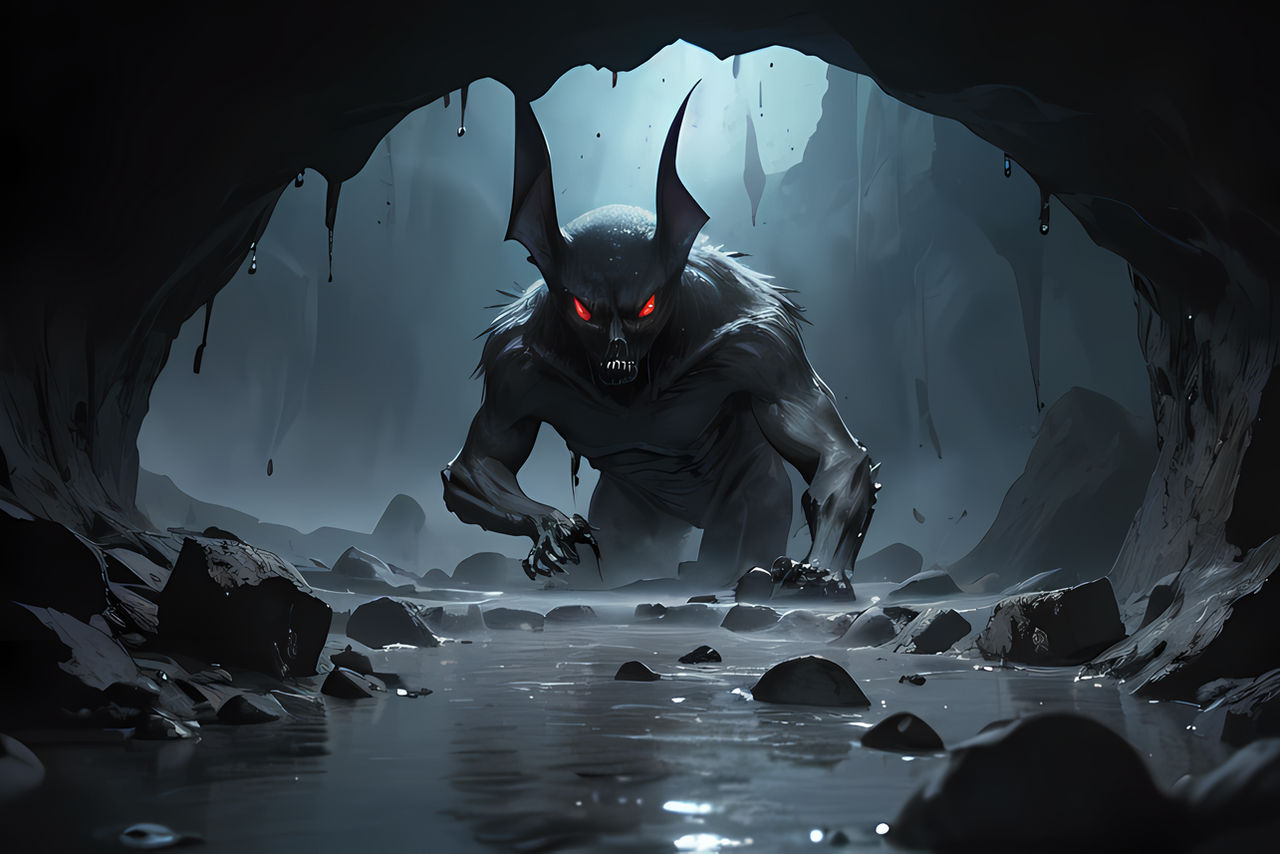 Cave monster by dyizai on DeviantArt