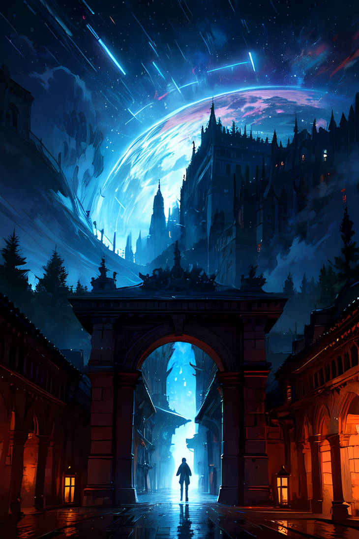 Portal to another universe by dyizai on DeviantArt