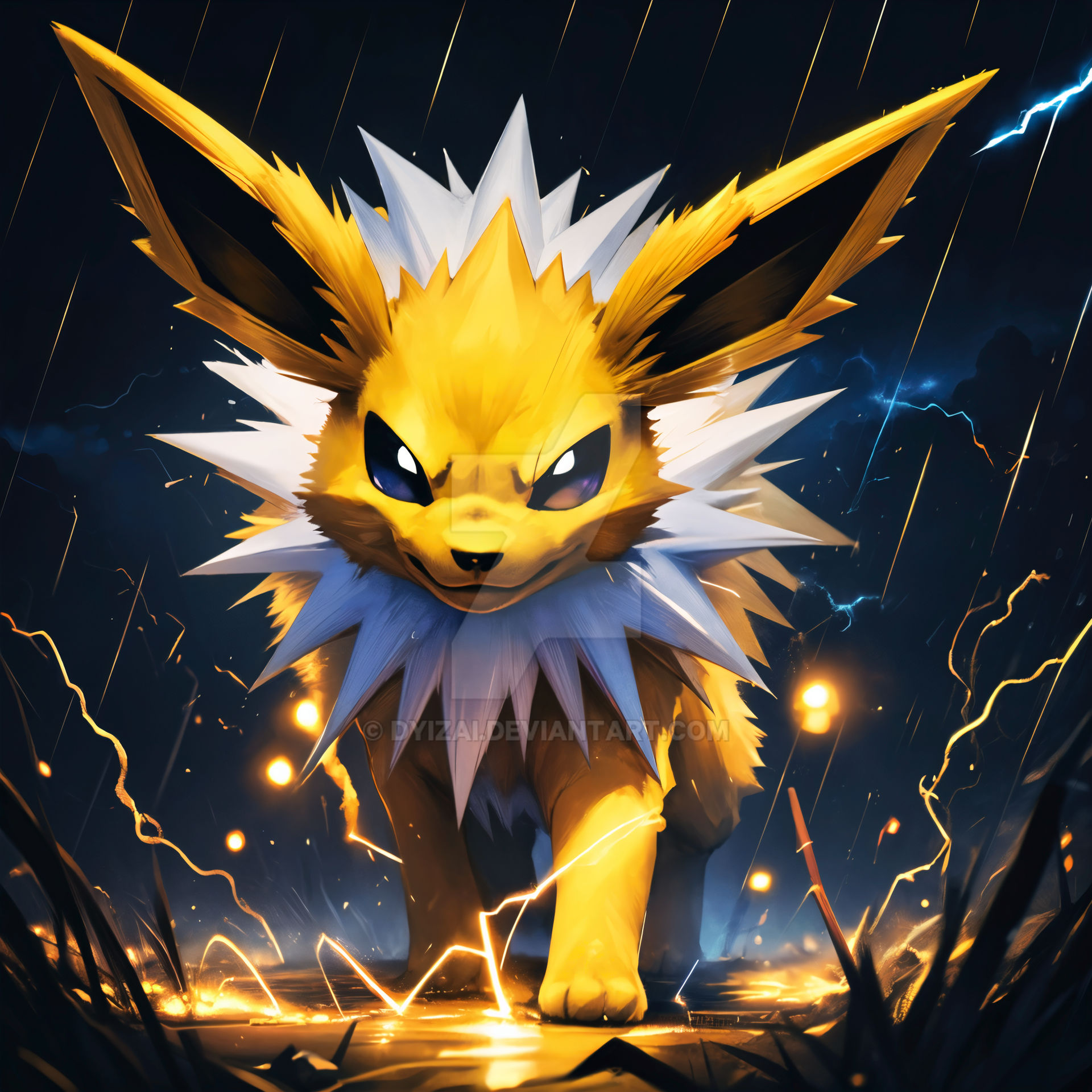 Jolteon By Dyizai On DeviantArt jolteon-by-dyizai-on-deviantart