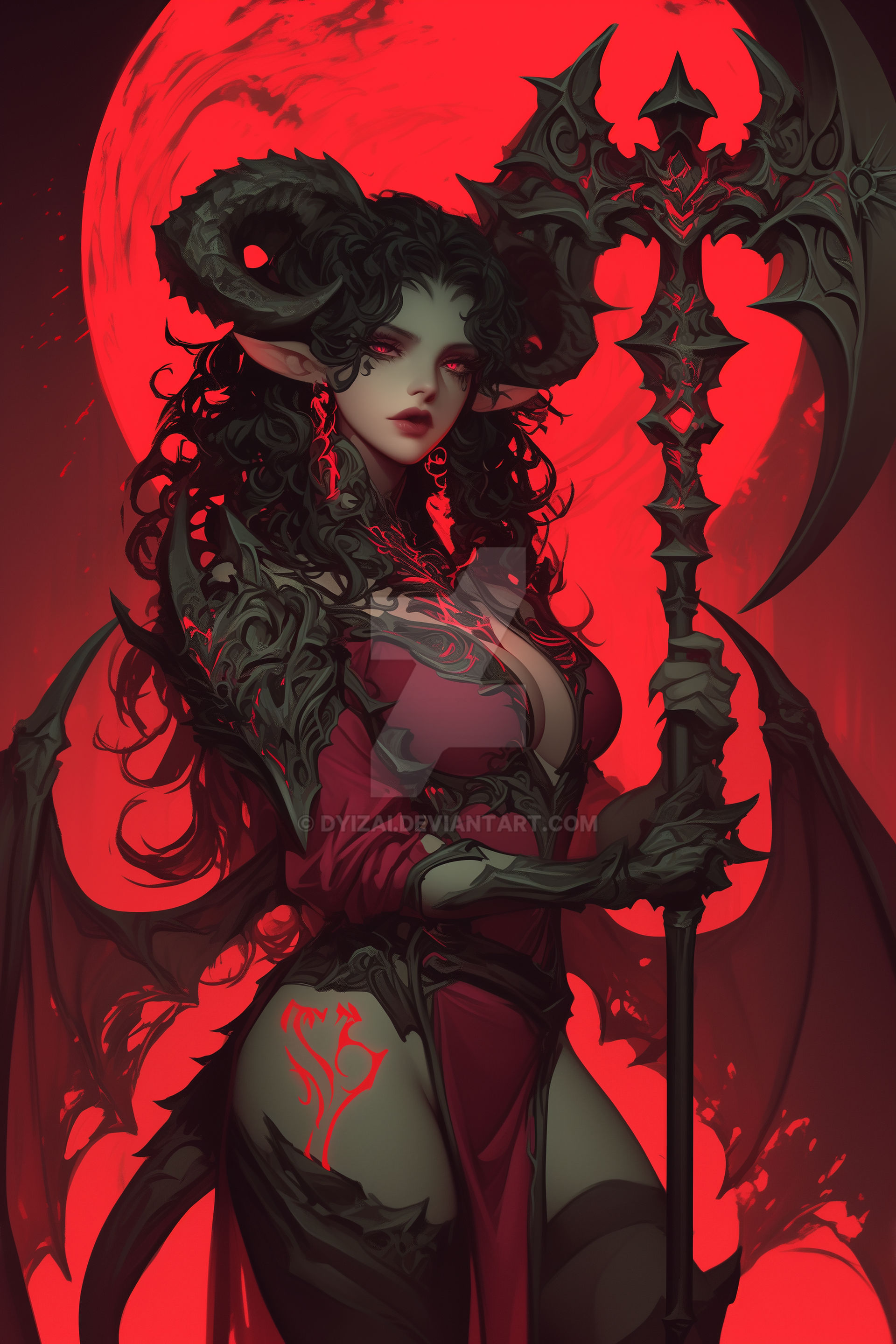 Demon Fighter By Dyizai On DeviantArt demon-fighter-by-dyizai-on-deviantart