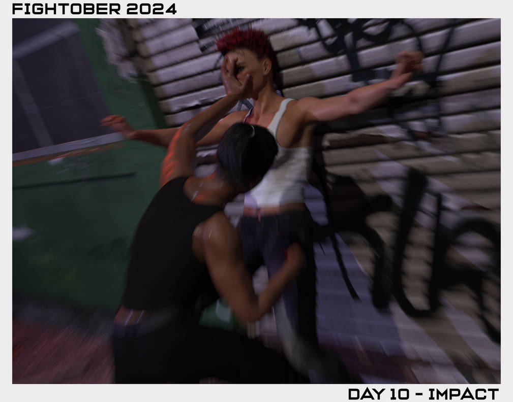 Fight Ob Impact - Fightober Day 10 by Bennecik on DeviantArt