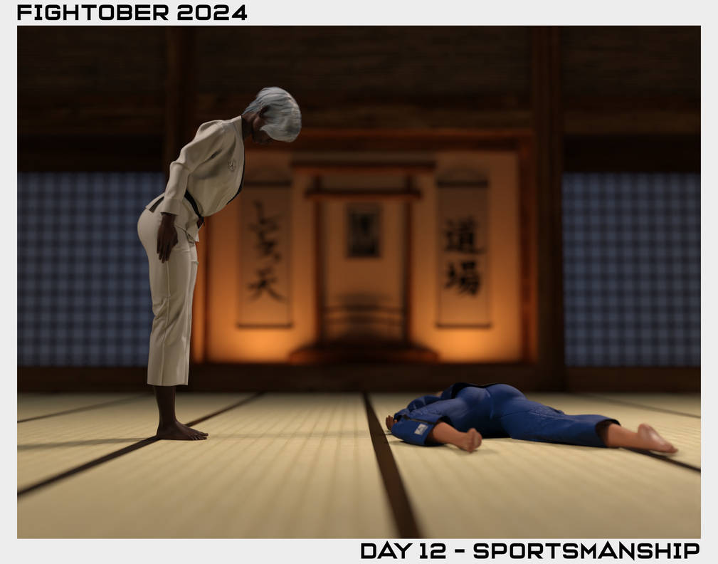 Fight Ob Sportsmanship - Fightober Day 12 by Bennecik on DeviantArt