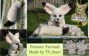 Premade fennec fursuit SOLD