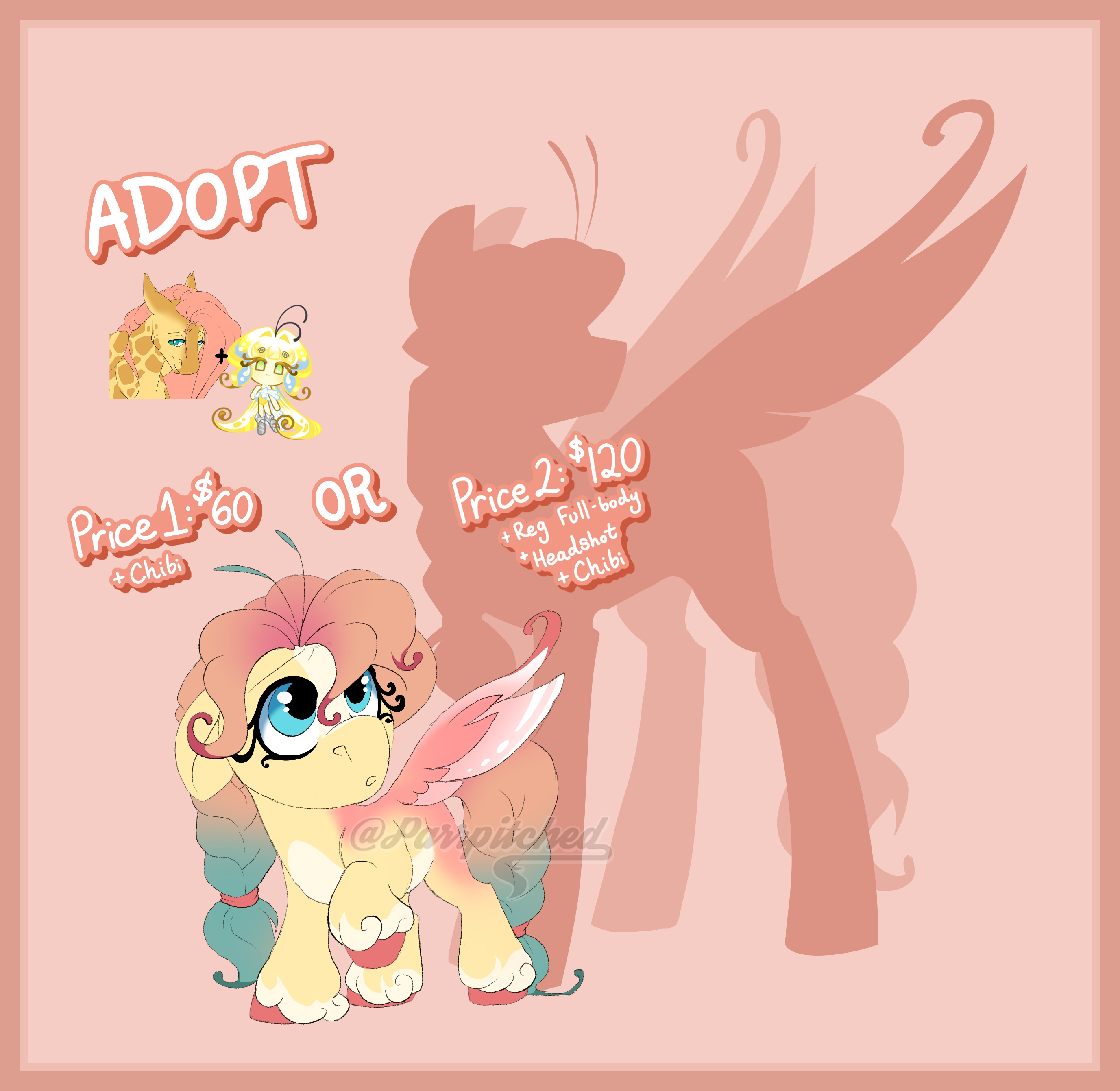 Futtershy x Sugarfly Cookie - OPEN ADOPT