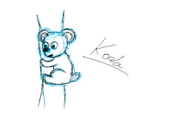 Koala doodle