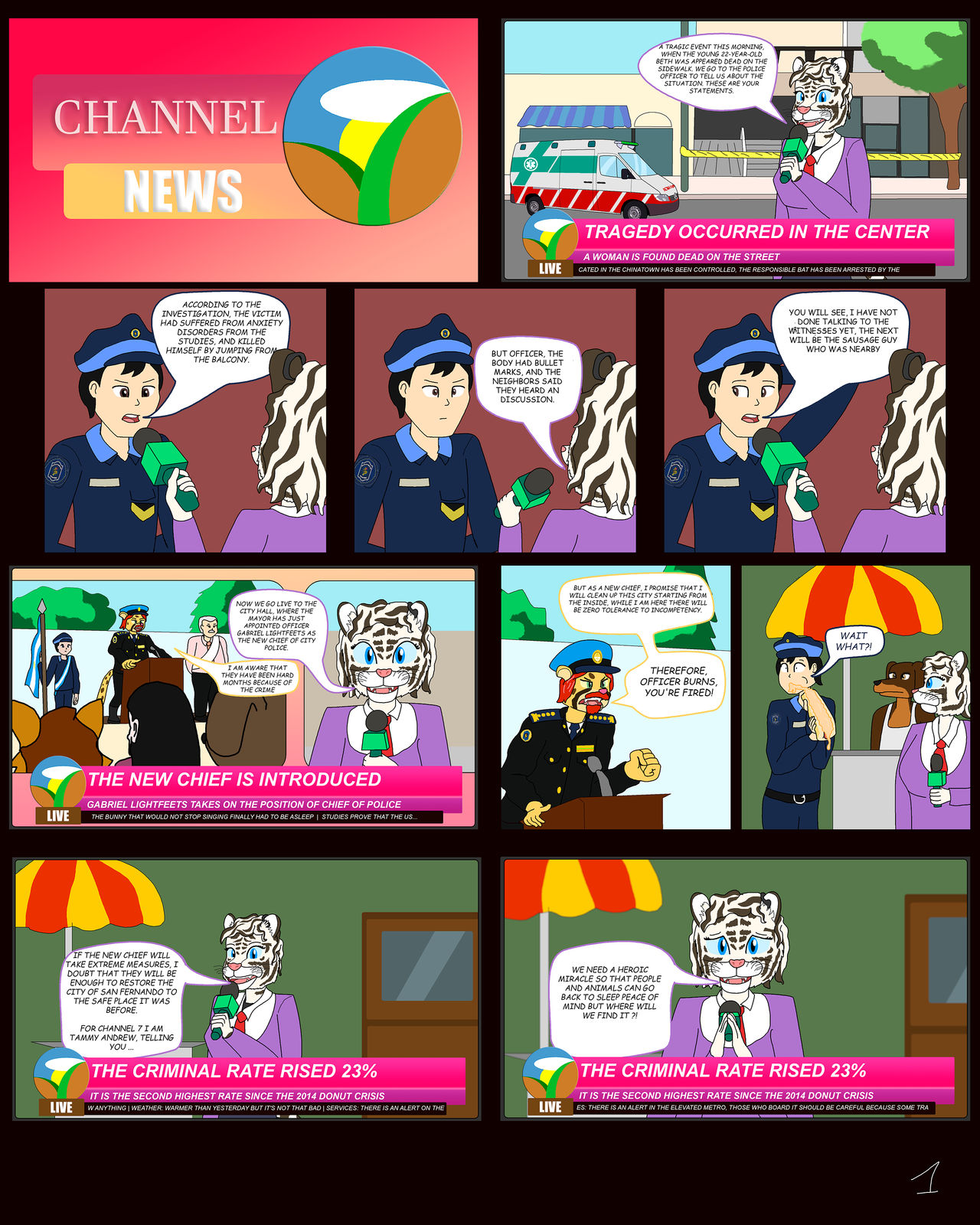 Origins chapter 1 (page 1) by PB9Art on DeviantArt
