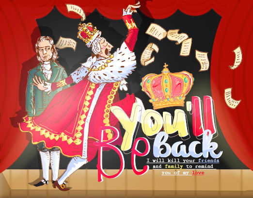 Hamilton || You'll be back || Firma by LelehG on DeviantArt