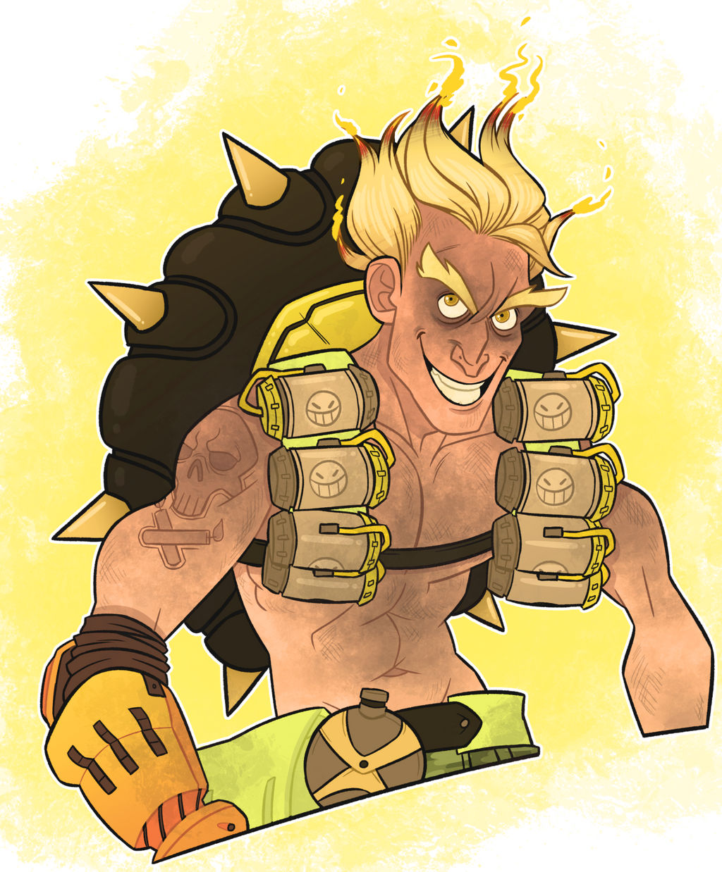 Mask Junkrat Junkrat by CaptainBryborg on DeviantArt