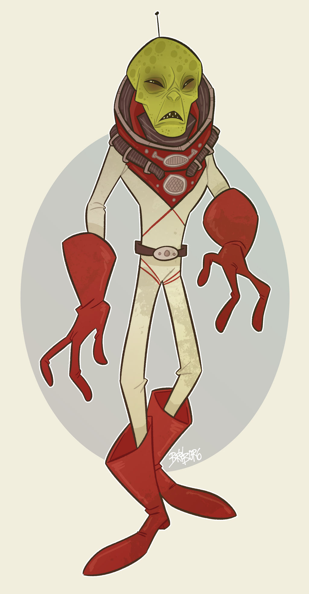 Freezer Alien Fallout Fallout Alien by CaptainBryborg on DeviantArt