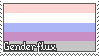Genderflux Stamp by librafeminine