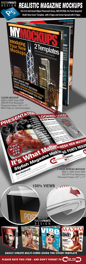 Magazine Mockups