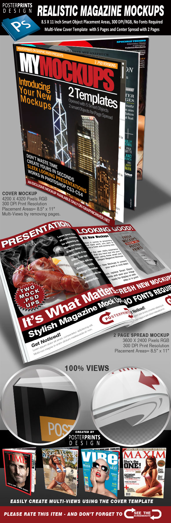 Magazine Mockups