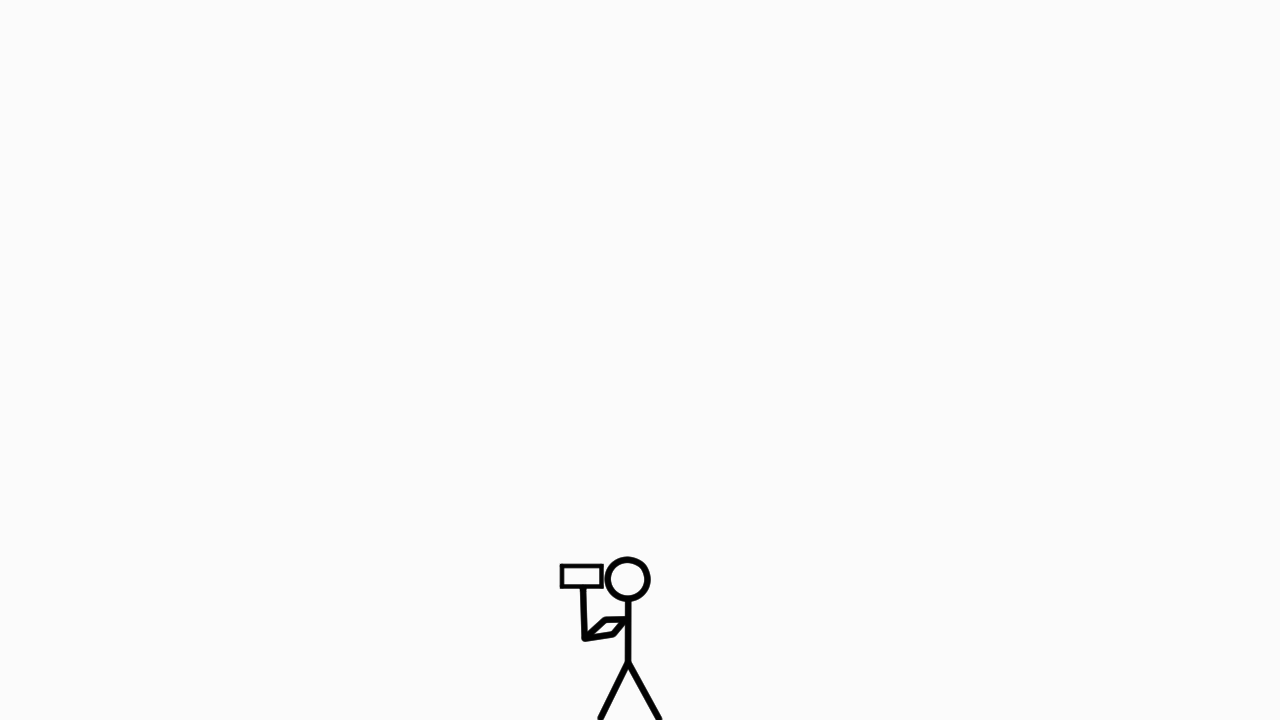 Hey Check This Out Stickman GIF