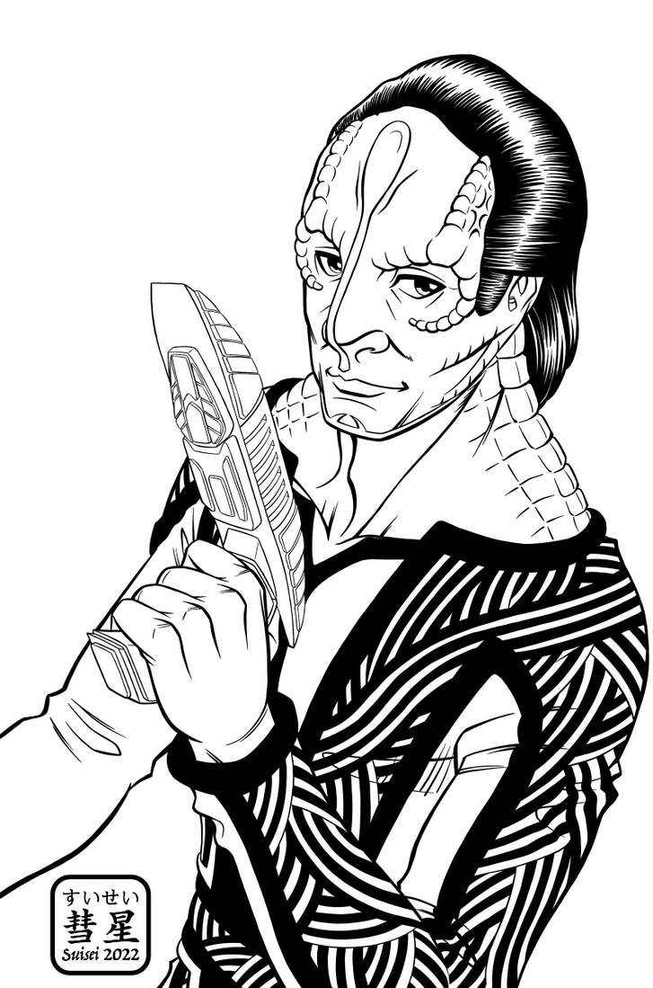 Garak Sticker Garak by CardassianBirdOfPrey on DeviantArt