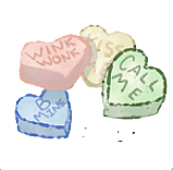 Candy Hearts by EquusBallatorSociety