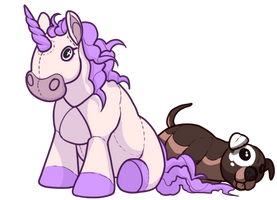 Plushie Companion by EquusBallatorSociety