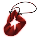 Red Star Pendant by EquusBallatorSociety