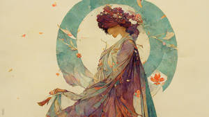 Art Nouveau Print and Ink - 23-JPG