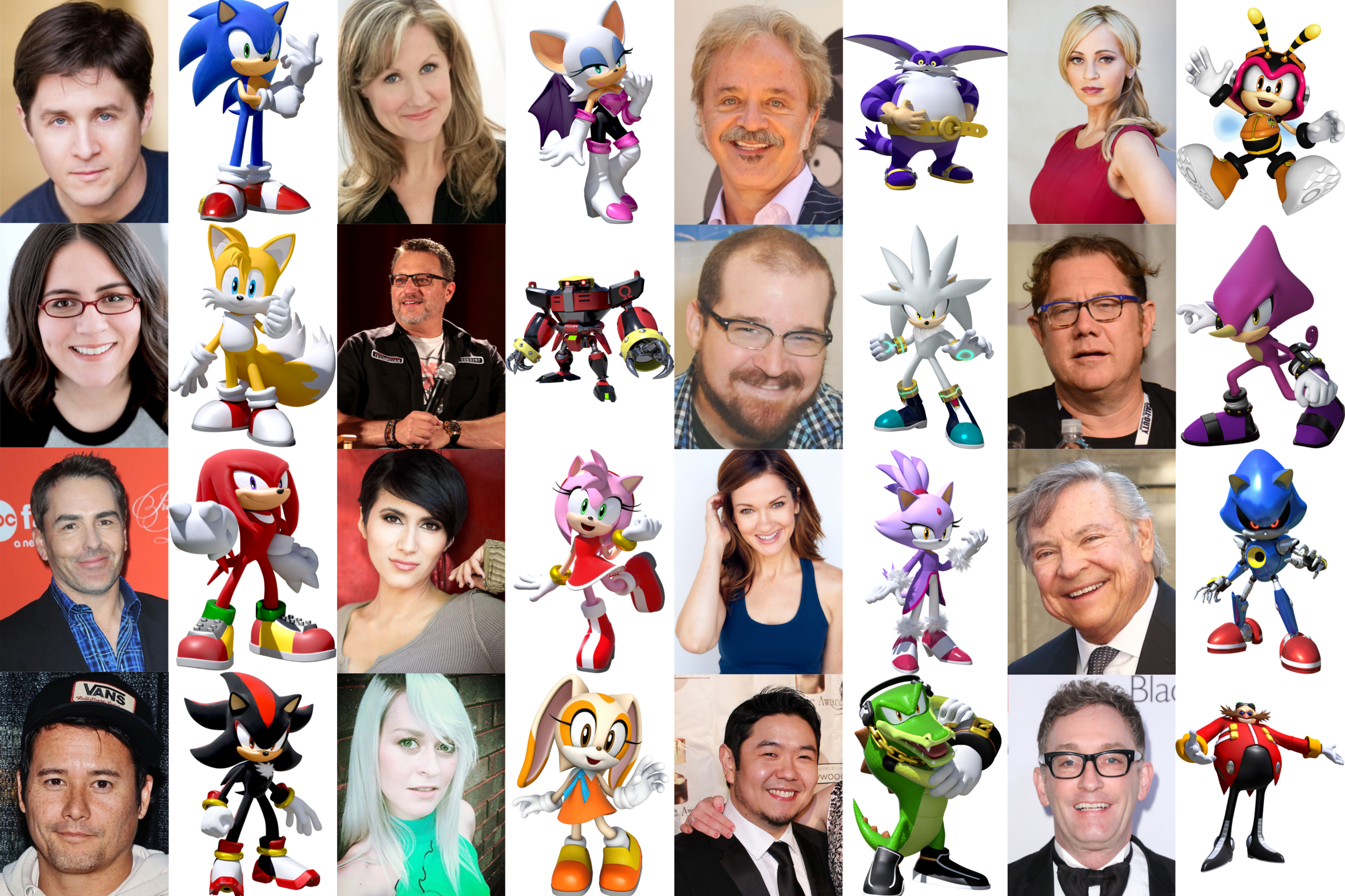 Sonic the Hedgehog Movie Cast by Donovanoliver715 on DeviantArt