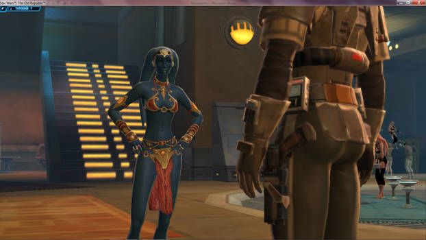 Rutian Twi'lek dancer