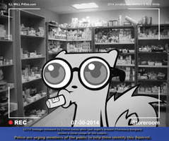 Pilz-E the Squirrel breaks in to Pharmacy