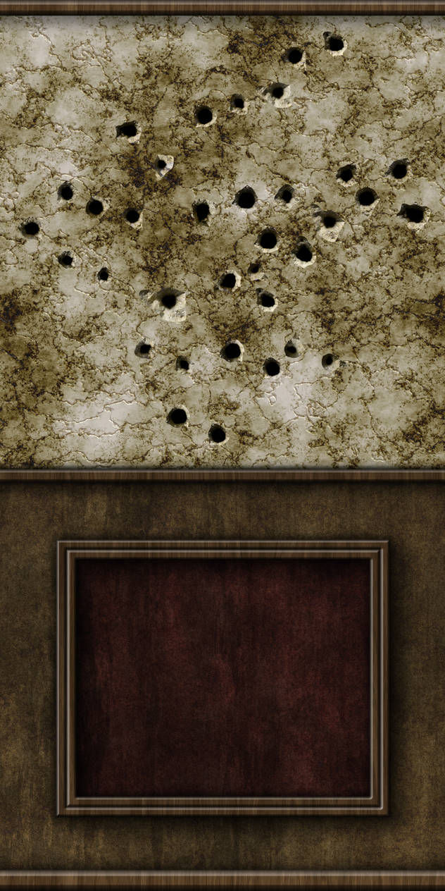 Plaster Panel Wall w/damage 01 by Hoover1979
