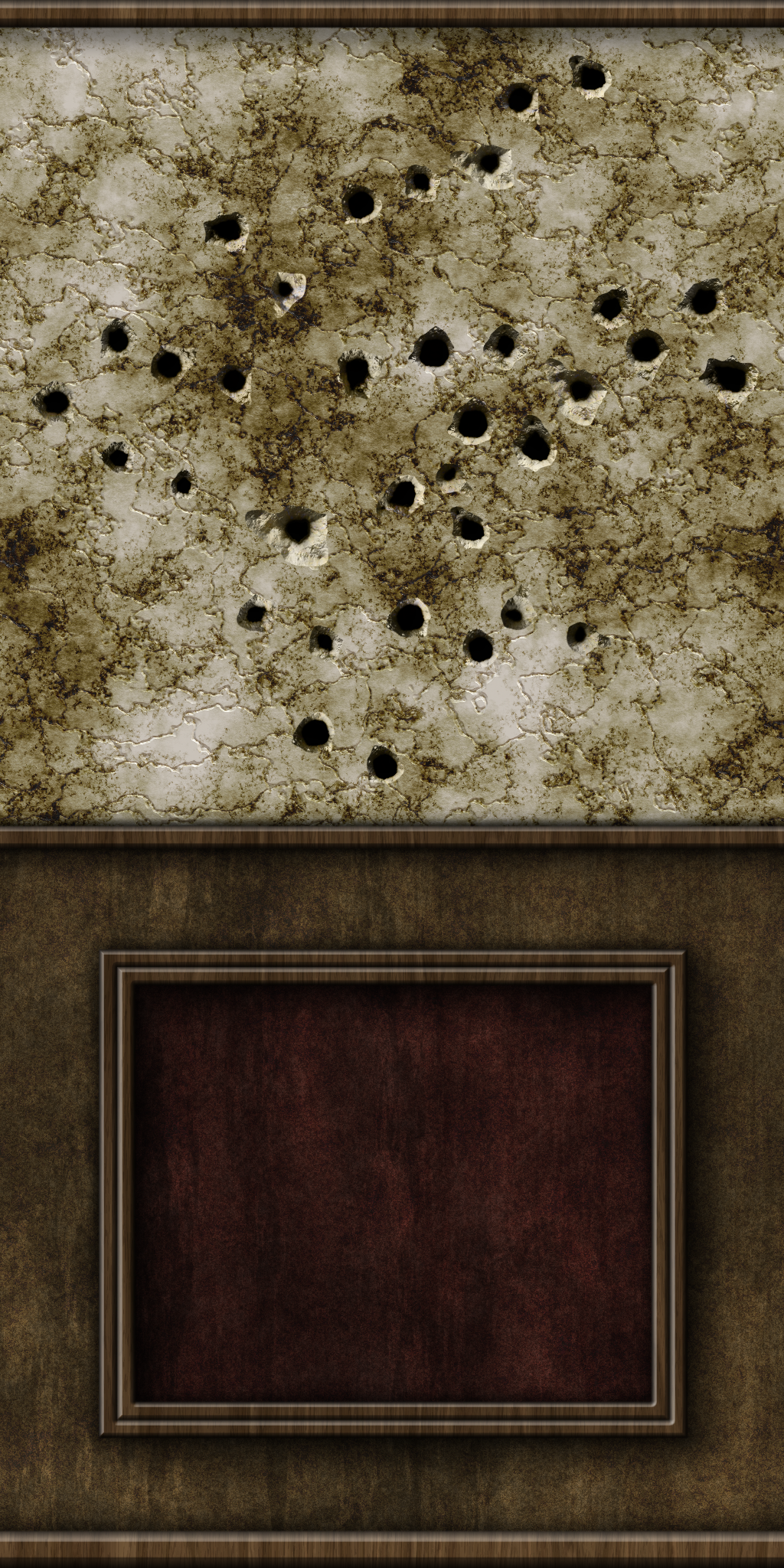 Plaster Panel Wall w/damage 01 by Hoover1979