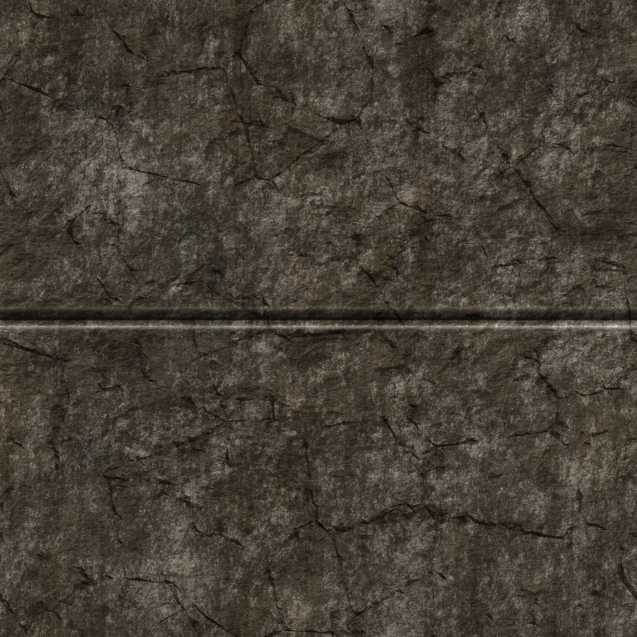 Split Stone Wall 01 by Hoover1979