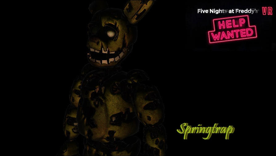 Spring Trap Vr Rig FnaF VR Springtrap by MitsukiOyashiiro on DeviantArt