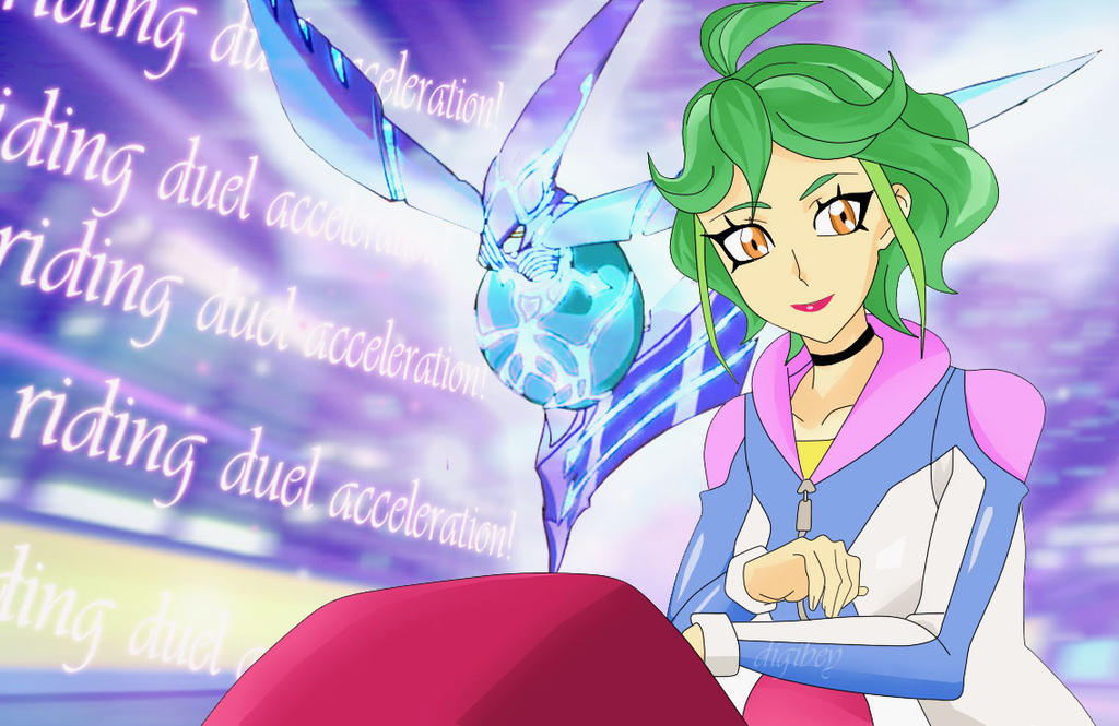rin yugioh arc v by digibey on DeviantArt