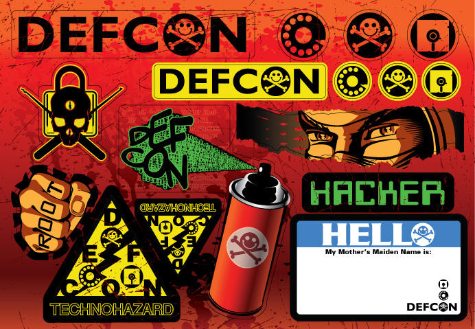 DEFCON 16 Stickers by anechoic-nebula on DeviantArt