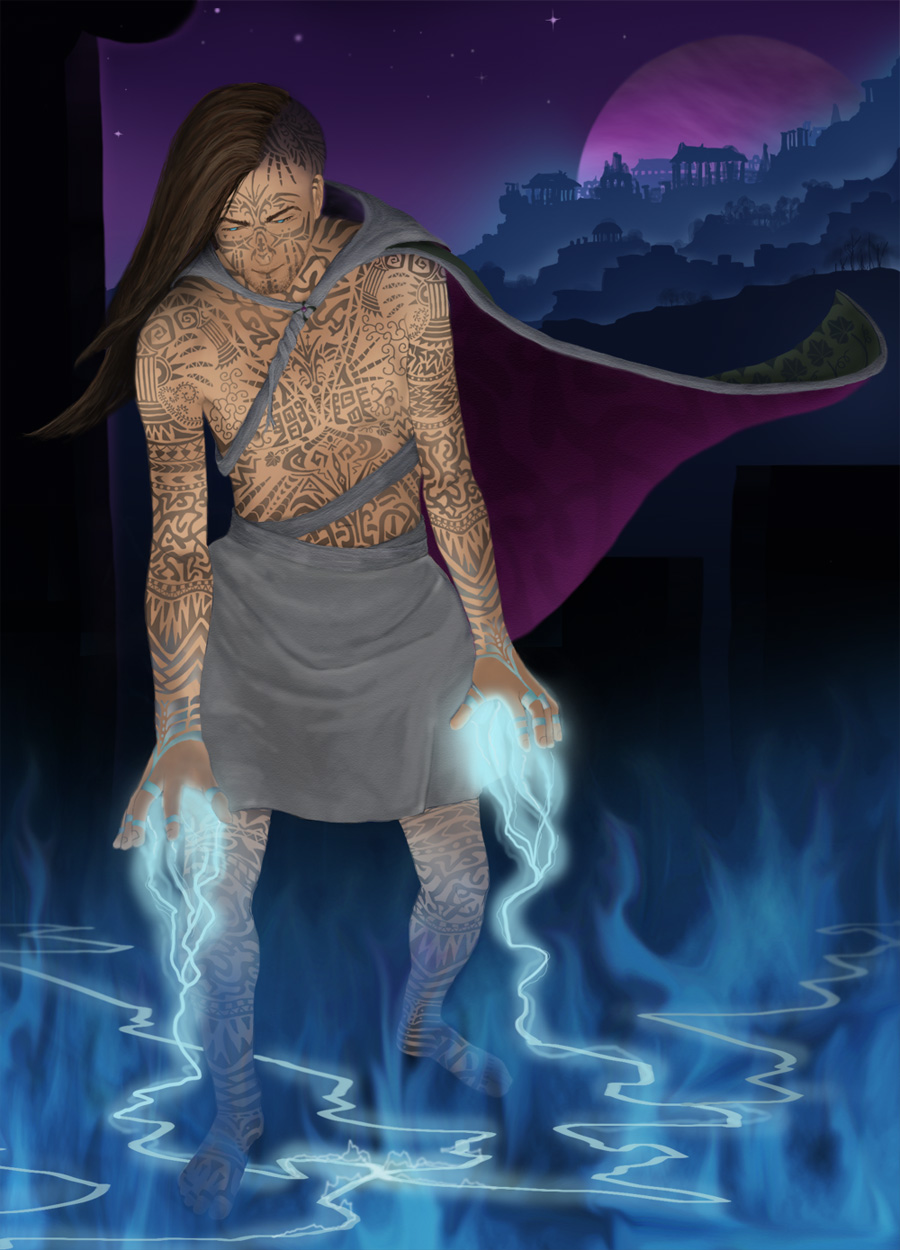 Ley'nian Magician by Feannora