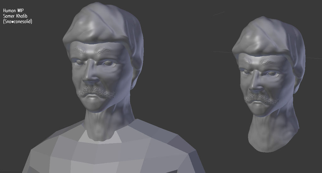 Game character modeling by Snowconesolid on DeviantArt