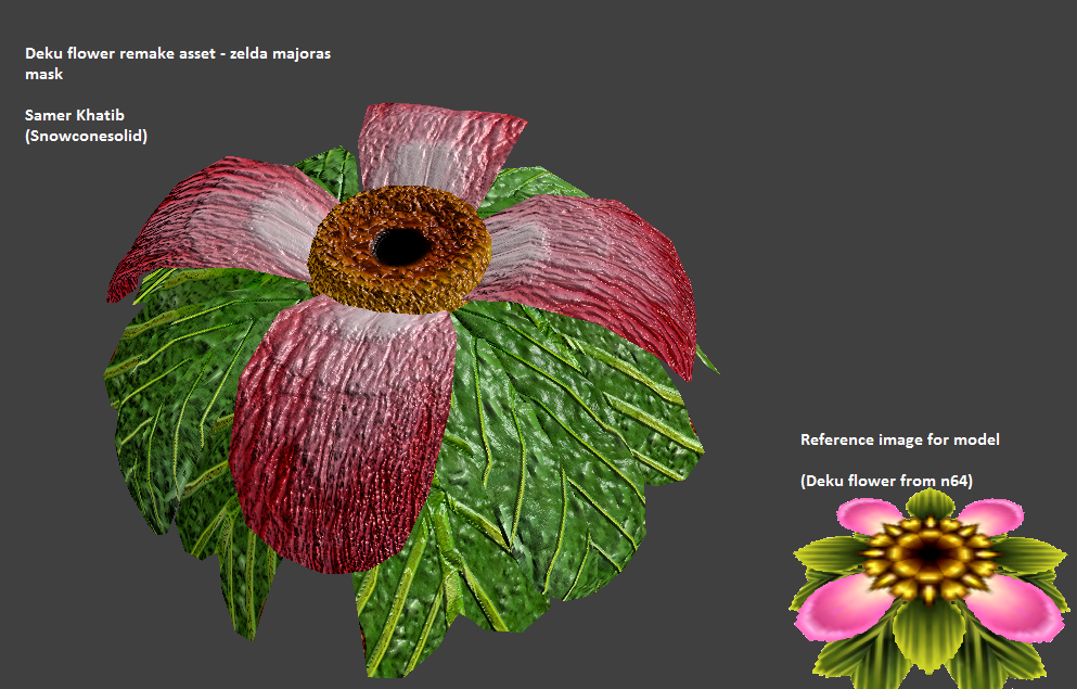 Deku flower remake (Asset)