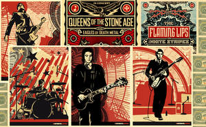 obey rock poster's