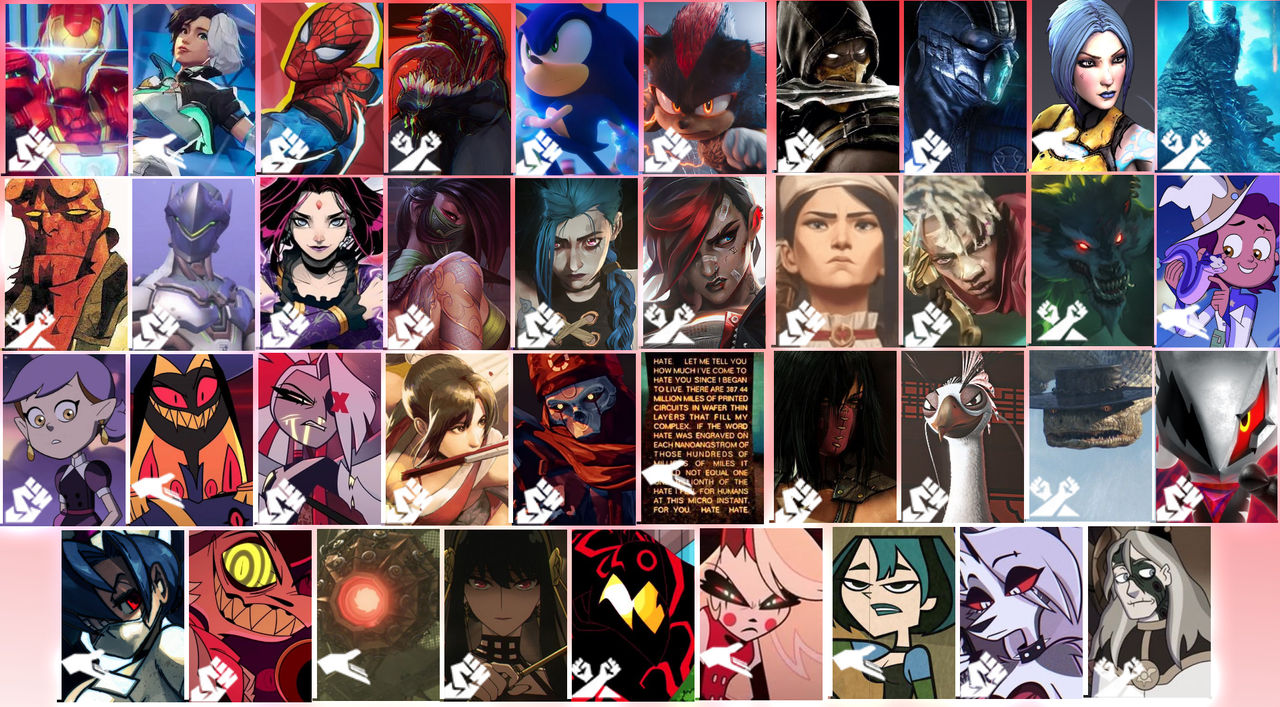 Purple Characters Rivals My favorite characters rival: Roster by luckyxl102 on DeviantArt
