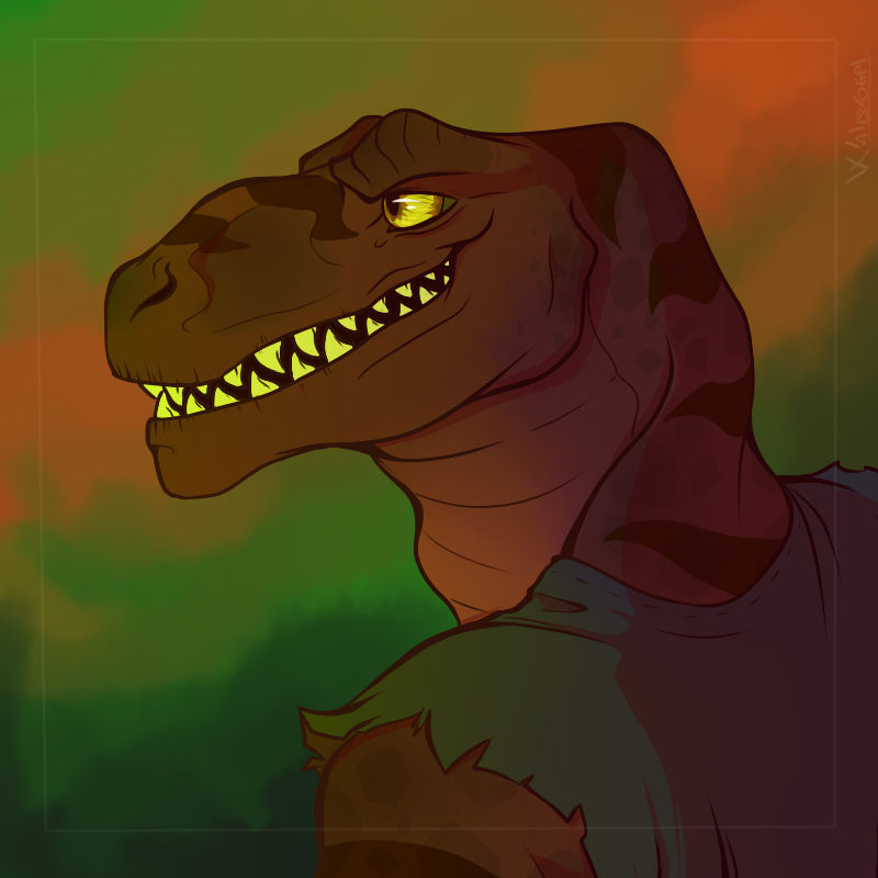 Lazer Raptor Deviantart Raptor by GrauRex on DeviantArt