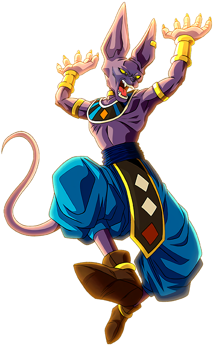 Beerus Render 01 (Upscale) by woodlandbuckle on DeviantArt