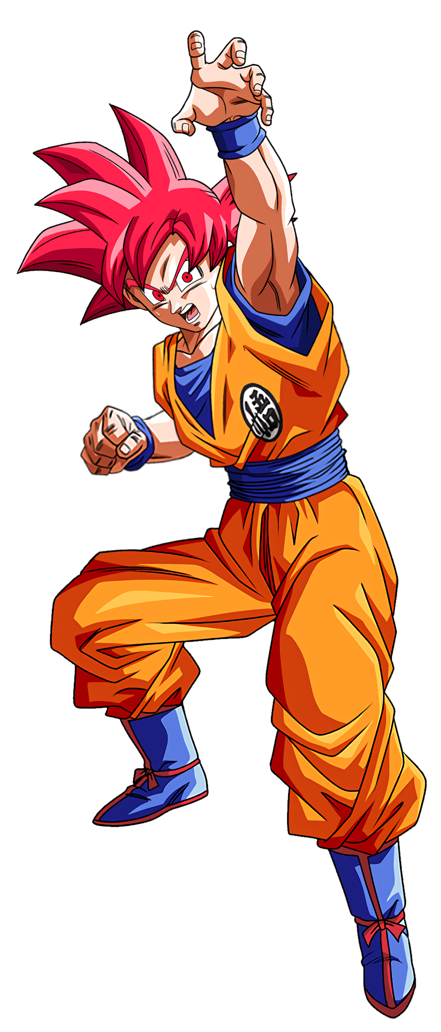 The Super Saiyan God - Goku by icaro382 on DeviantArt