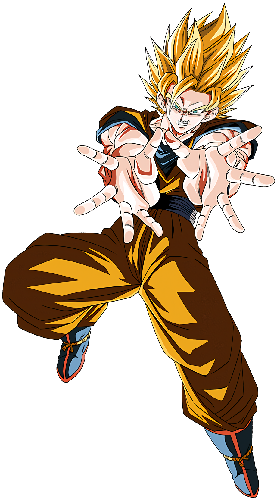 Goku Super Saiyan 2 and Vegeta Super Saiyan 2 by crismarshall on DeviantArt