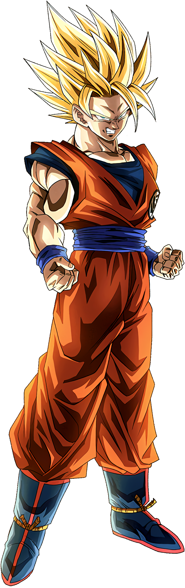 Super Saiyan 2 Goku (Upscale) by woodlandbuckle on DeviantArt